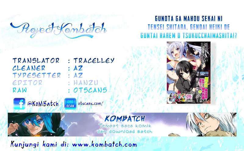 Gunota ga Mahou Sekai ni Tensei Shitara, Gendai Heiki de Guntai Harem o Tsukucchaimashita!? Chapter 01 Gambar 3